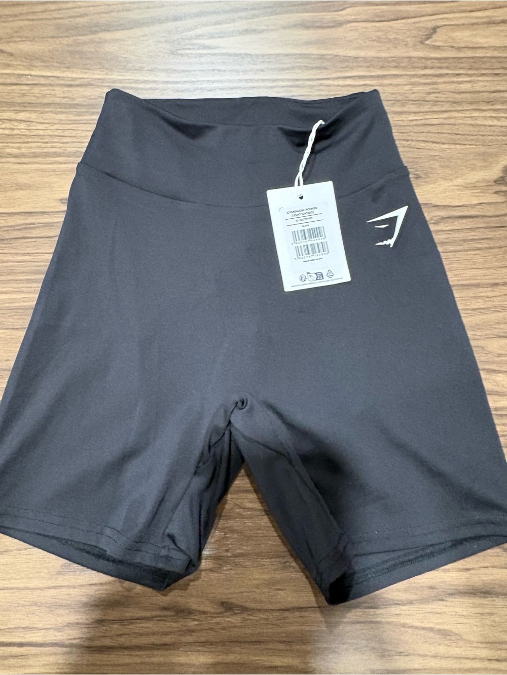 Gymshark Black High-Rise Women's Training Bike Shorts